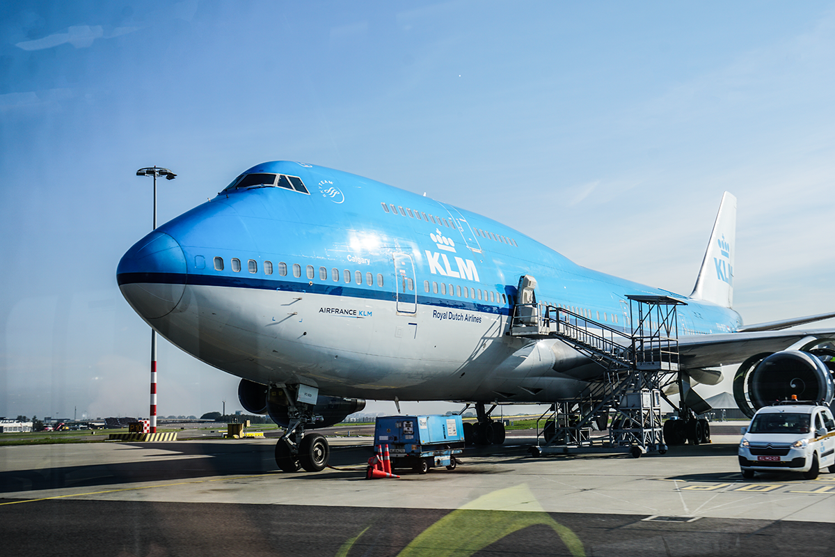schiphol airport KLM