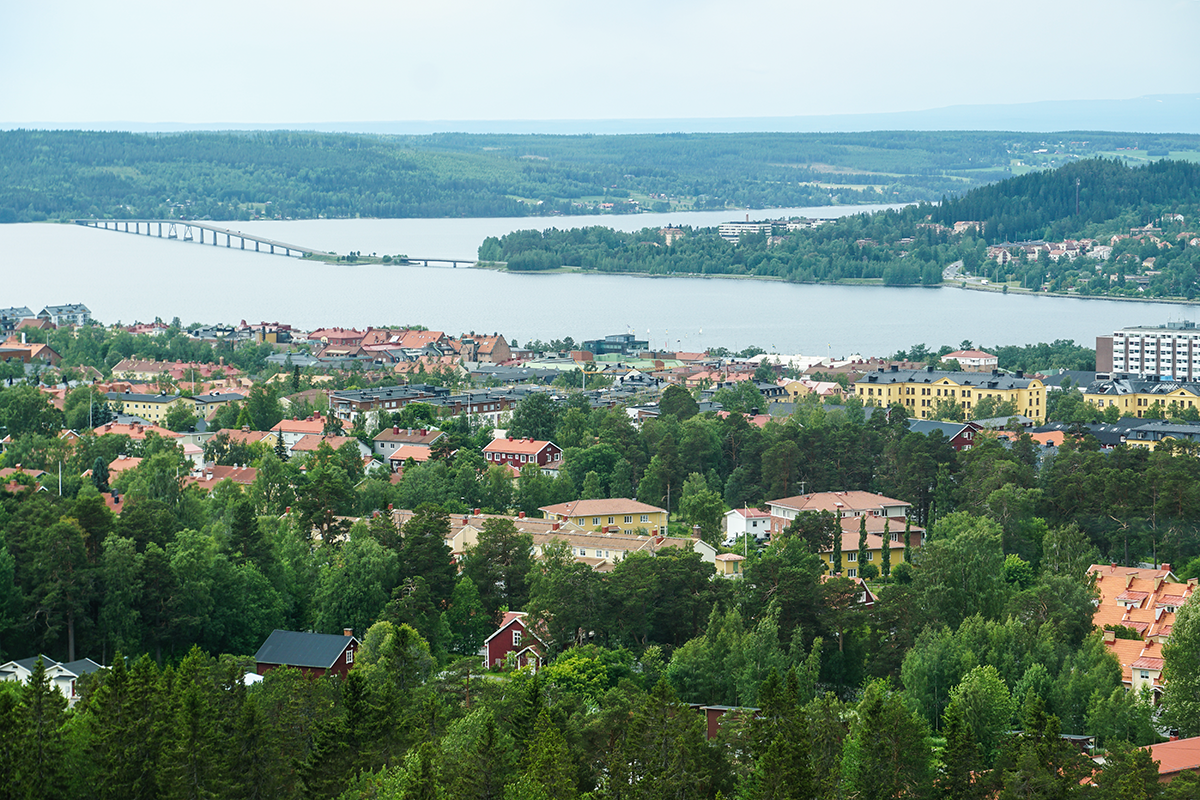 utsikt Östersund 