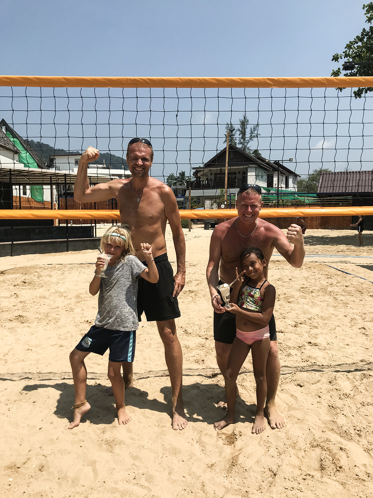 volleyboll beach lanta