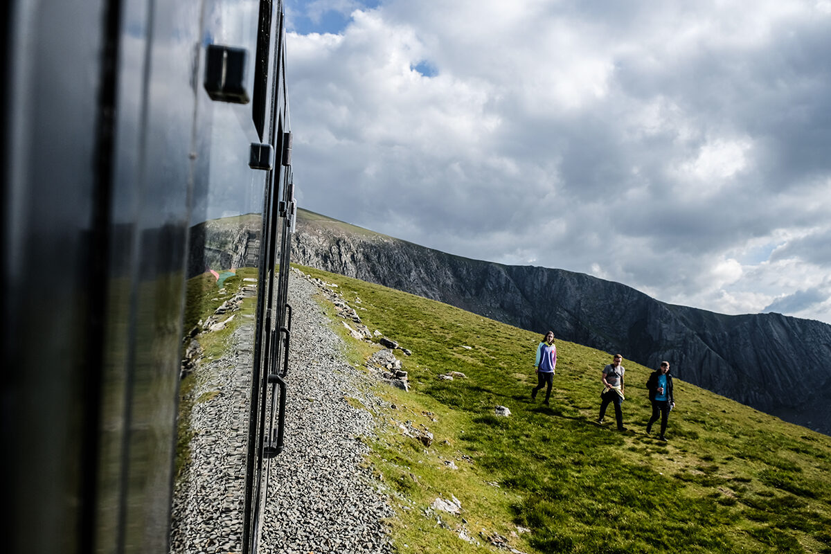 snowdonia mountain railway Wales