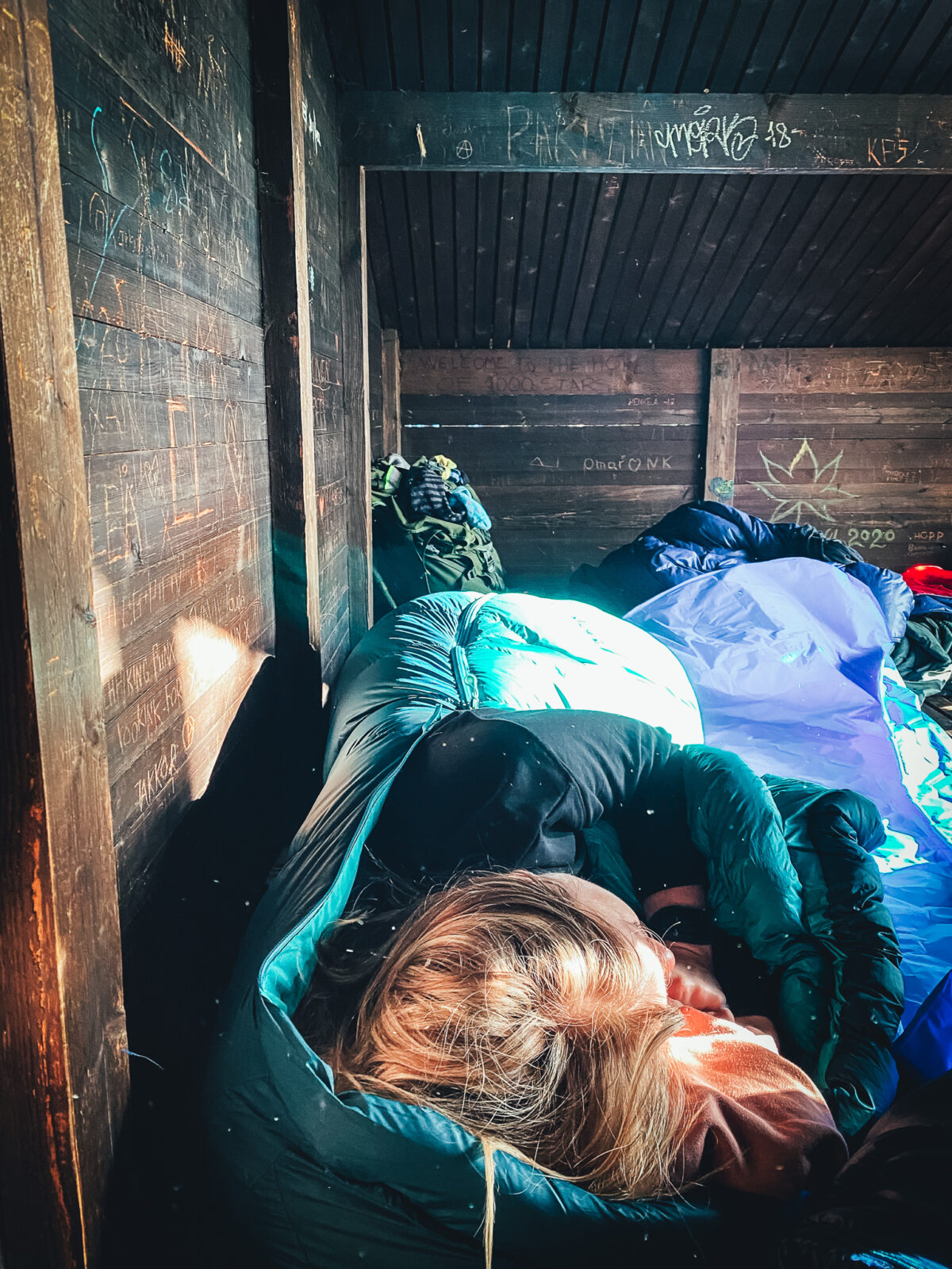 sova i vindskydd stockholm vandring