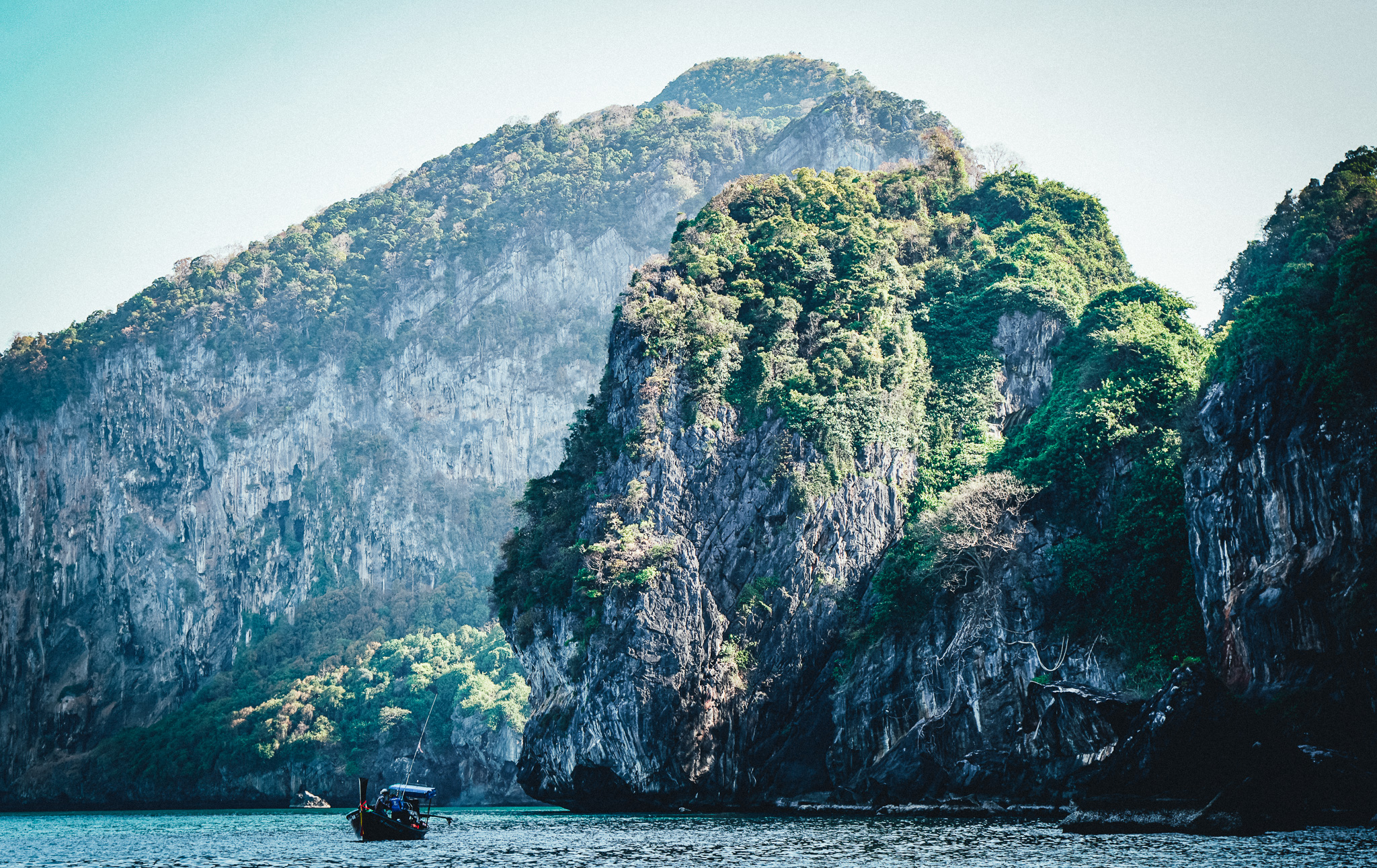 Emerald cave Thailand