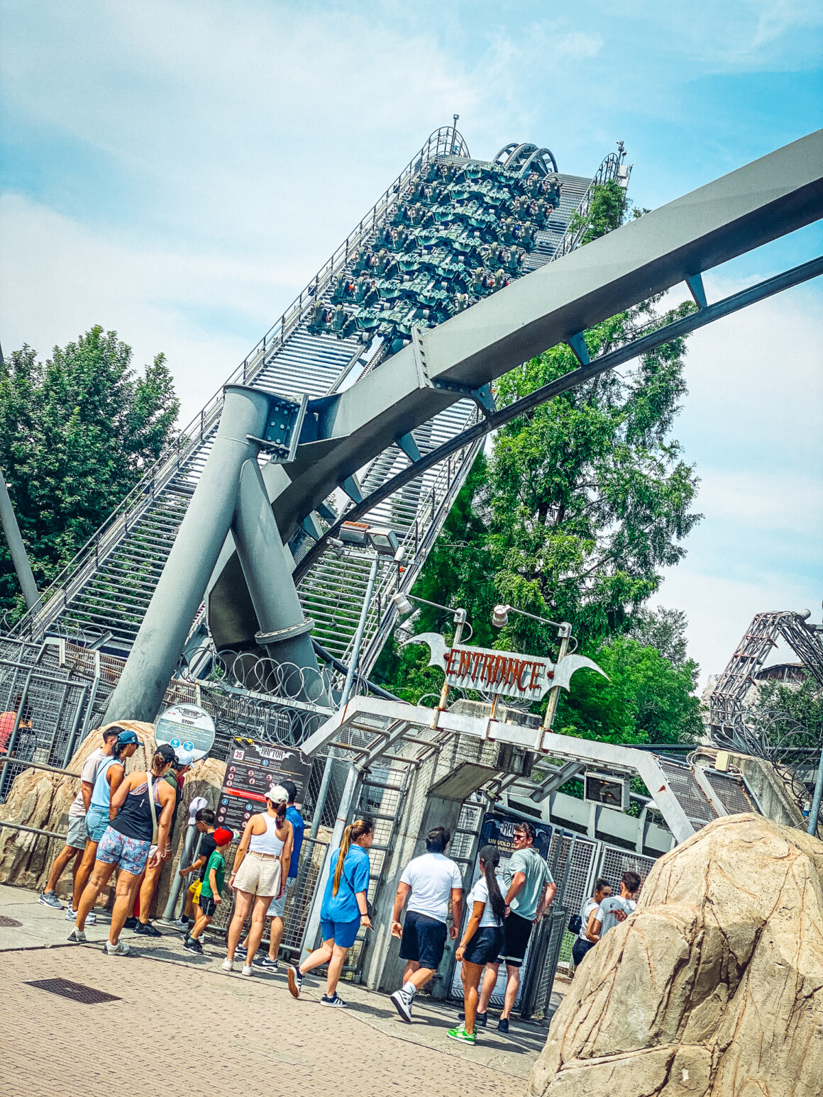 gardaland nöjespark italien