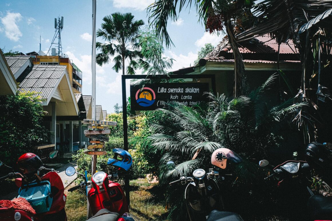 Koh Lanta thailand skolan